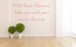 Vacate Cleaning