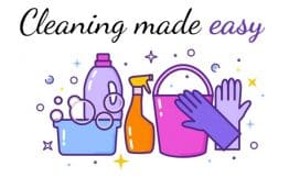 cleaning products titled cleaning made easy